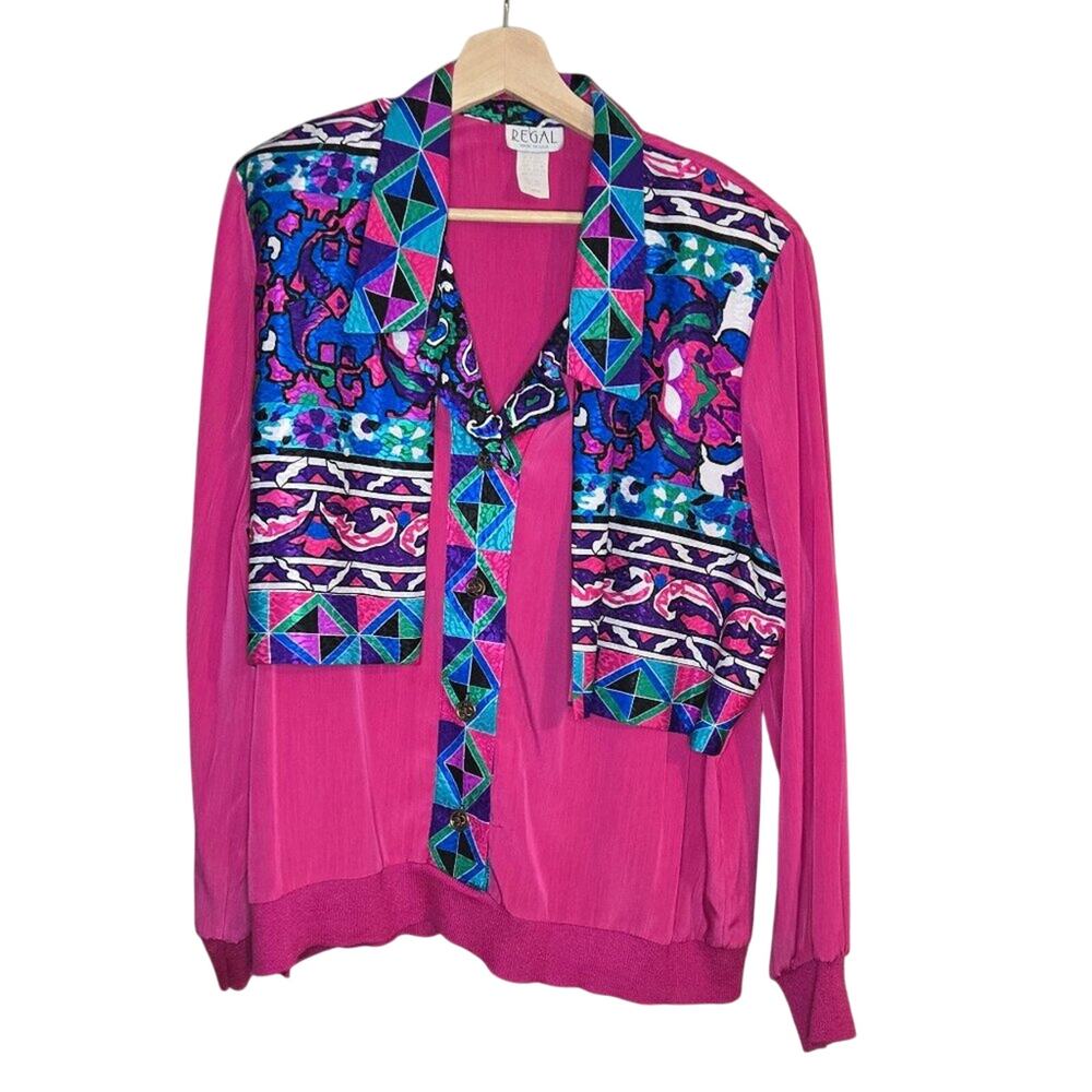Regal Fashions XL Fuchsia Pink Top/Topper [0276]